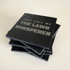 Slate Coasters Gift Set "Mow Enthusiast" 6 pack